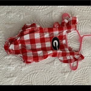 UGA Georgia bulldogs onesie